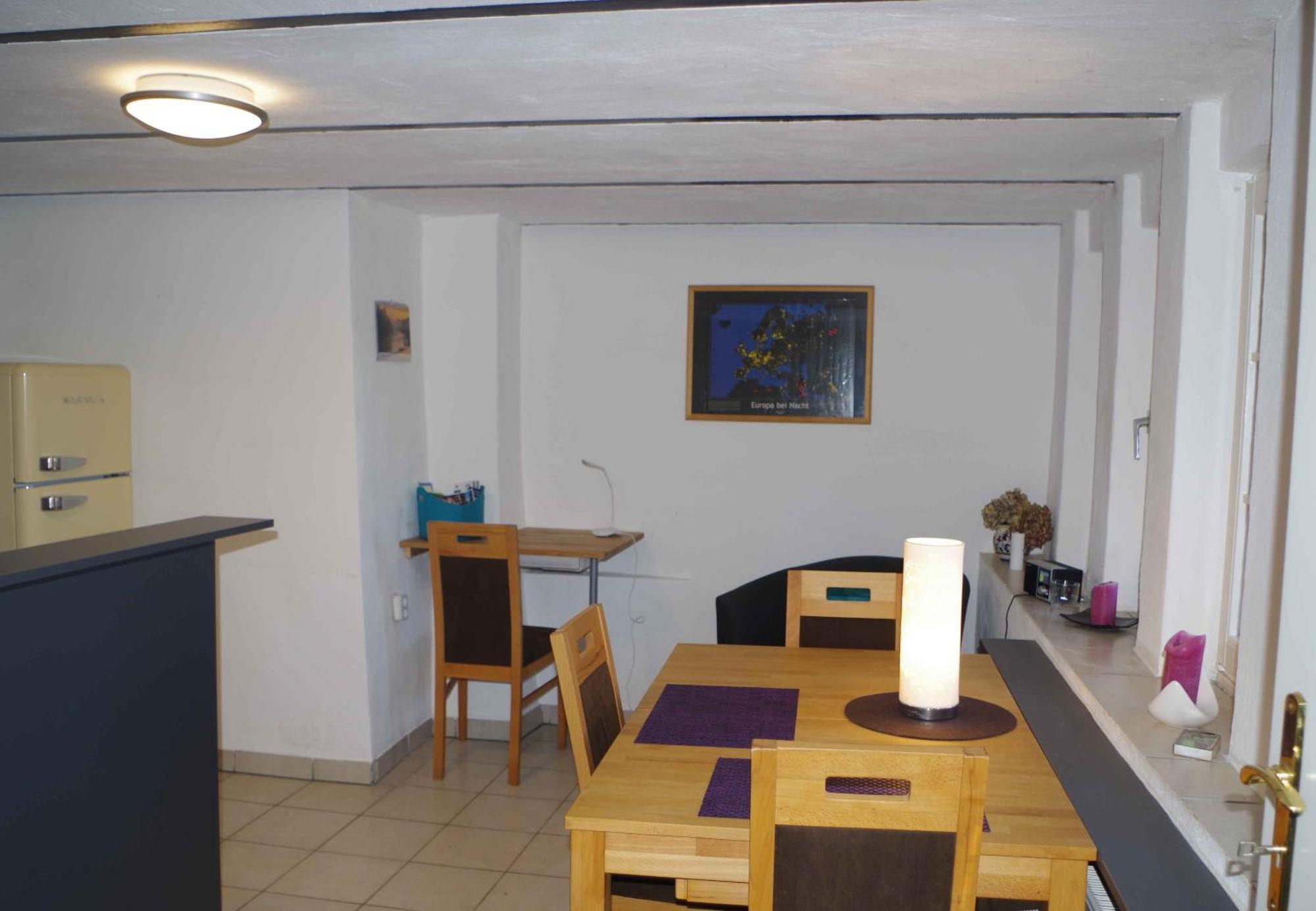 Ferien-Wohnung Am Menzer-Park Neckargemünd Esterno foto